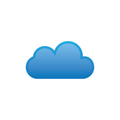 Cloud icon vector design