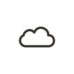 Cloud icon vector design