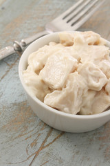 garlic chicken sandwich filling