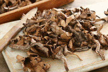 mushroom chanterelle