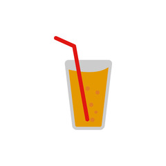 Ice Coffee And Tea Logo Icon Design