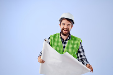 engineer with clipboard