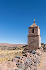 Church in the San Pedro de Atacama, Atacama desert, Chile