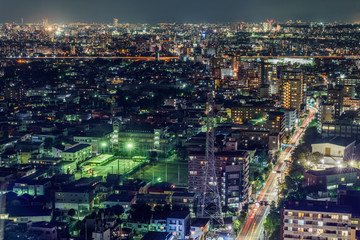 Fototapeta na wymiar 東京　夜景