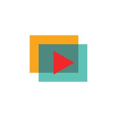 Film Video Logo Icon Design