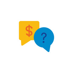 Talk Finance Logo Icon Design