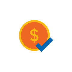 Check Finance Logo Icon Design
