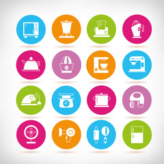 home appliance and furniture icons