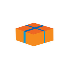 Gift Logistic Service Logo Icon Design