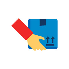 Care Logistic Service Logo Icon Design