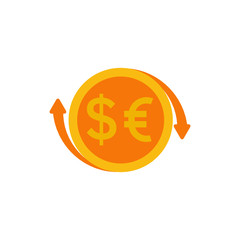 Exchange Money Logo Icon Design