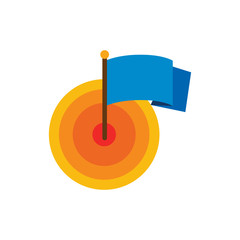 Mark Time Service Logo Icon Design