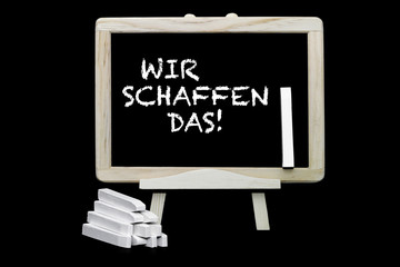 Wir schaffen das