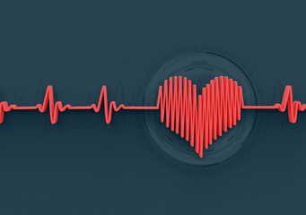 heartbeat concept