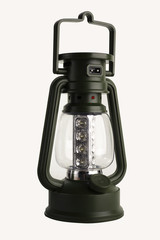  Green electric lamp camping.