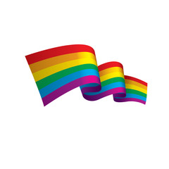 Vector a rainbow flag
