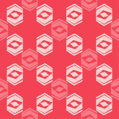 Ethnic boho seamless pattern. Traditional ornament. Geometric background. Tribal pattern. Folk motif. Textile rapport.