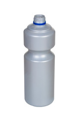 One plastic bottle for sport