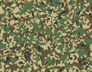 Fototapeta premium Abstract Military Camouflage Background
