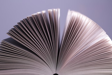 Pages of book abstract background