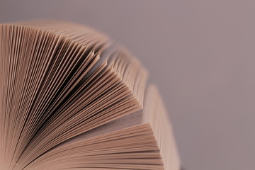Pages of book abstract background