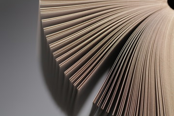 Pages of book abstract background