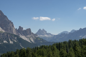 Berggipfel in den Dolomiten