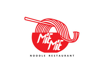 Noodle vector logo