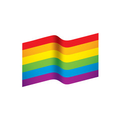 Vector a rainbow flag