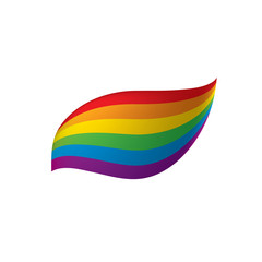 Vector a rainbow flag