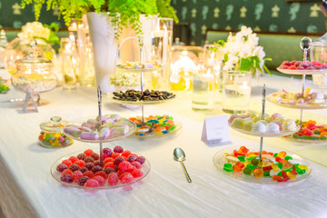 marshmallow and candy for party