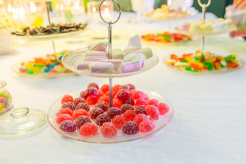 marshmallow and candy for party