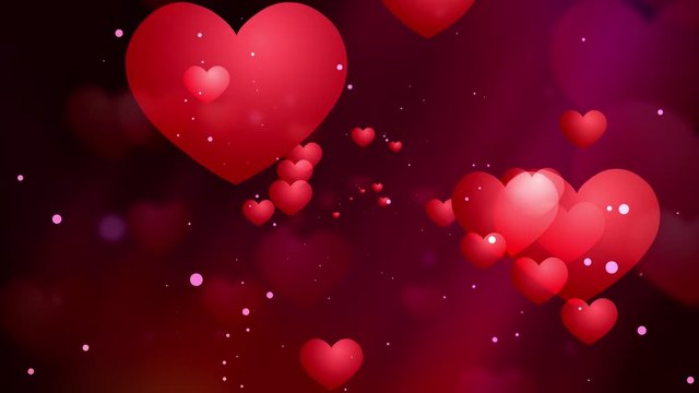 Romatic Valentines Hearts