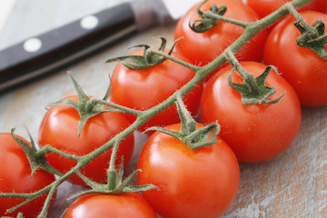 fresh ripe tomatoes