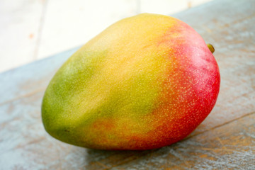 preparing fresh mango