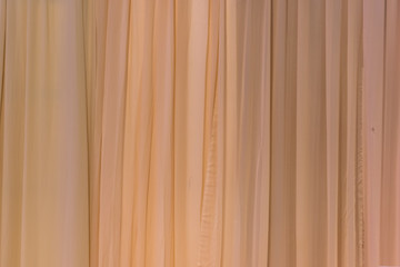 Fototapeta premium Brown curtain ideal for backgrounds and textures