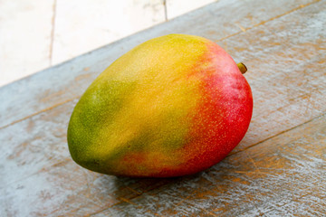 preparing fresh mango