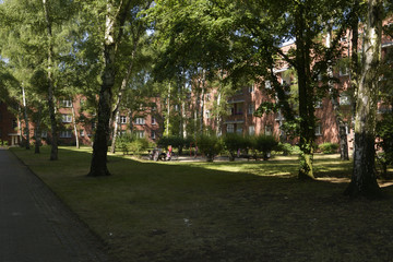 ドイツ・ベルリンのモダニズム集合住宅群：ジードルング・シラーパーク