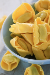 fresh uncooked pasta