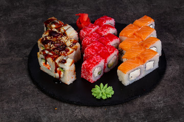 Japanese sushi set