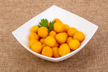 Fried cheese balls