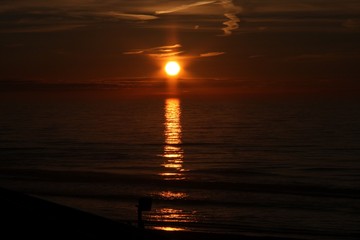 Sonnenuntergang am Meer