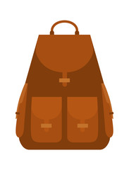 travel bag isolated icon vector illustration design