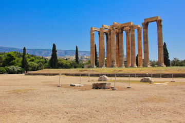 The Temple of Olympian Zeus