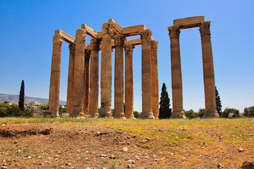 Fototapeta premium The Temple of Olympian Zeus
