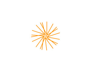Obraz premium abstract sun logo