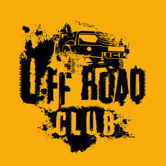 Off Road Car Emblem © Double Brain