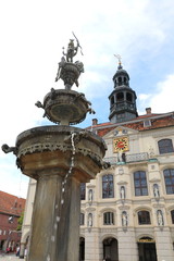 Fototapeta na wymiar Lüneburg town hall, Germany.