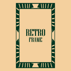 Art Deco Frame