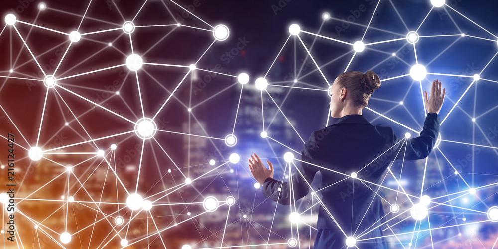 Poster modern wireless technologies and networking as tool for effective business